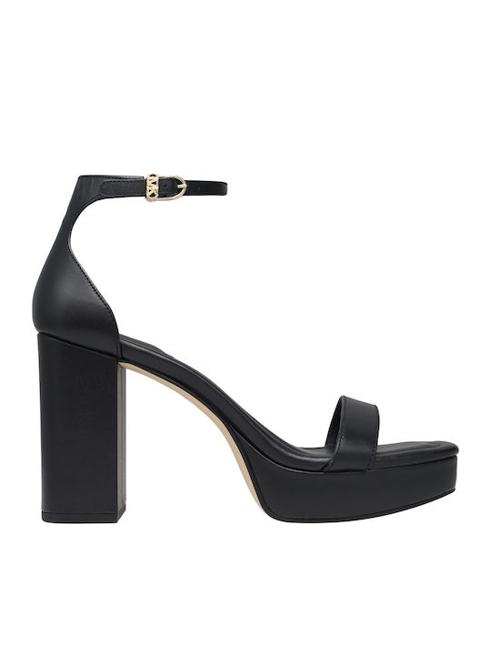 Leather Sandals Black