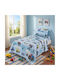 Casa Colori Kinderbettlaken Einzeln Mit Gummizug Baumwolle Kinder 100x200cm