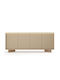 Semi Wooden Sideboard Cappuccino 204x40x40cm