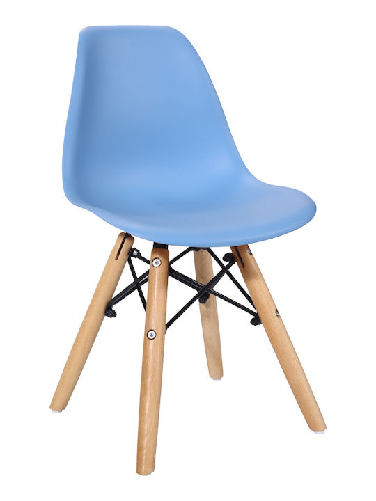 Scaun Julita Albastru 35x31x57.5cm
