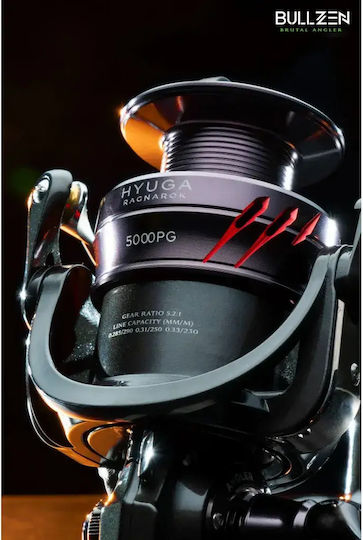 BULLZEN Hyuga Rangarong 2000PG Fishing Reel for Spinning