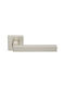 Zogometal Front Door Lever With Left Rosette 2296 Titanium ZG-2296-06-Left