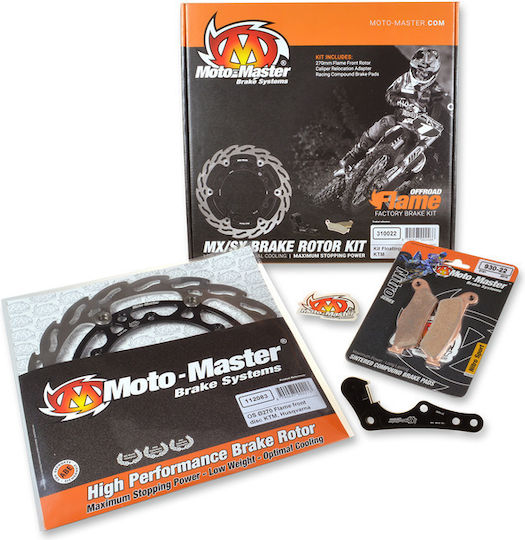 Set Disc Brake Pads Moto-master Mm Fl 270 Kit Offr Kaw