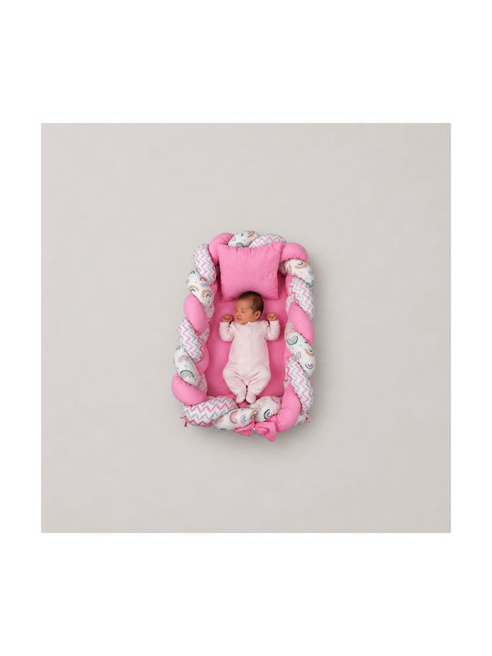 Kamtex Baby Baby Nest Pillow Pink 45x70cm