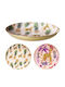 Koopman Plator Decorative Rotund Metalic Verde 39x39cm