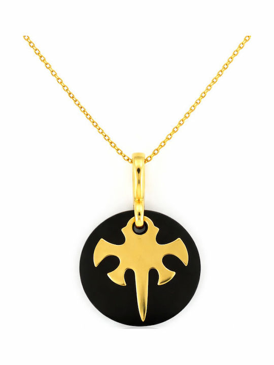 Atofio Kosmima Necklace From 14K Black Gold