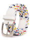 Elastic Women's Yellow Belt G-BELTS-044-E40(121)