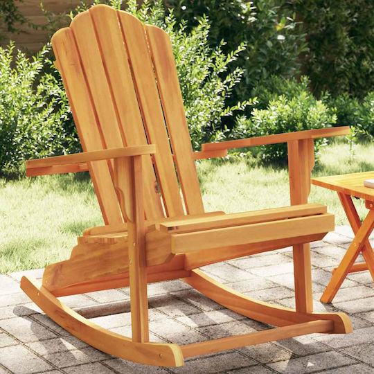 Scaun Leagăn Din Lemn Adirondack Teak 77x100x98 cm
