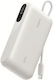 Belkin UltraCharge Power Bank 10000mAh 45W mit USB-A Ausgangsanschlüsse und USB-C Ausgangsanschlüsse Beiges