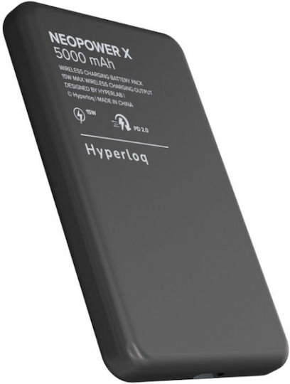 Hyperloq Neopower X MagSafe 10000mAh 20W με Θύρα USB-C Μαύρο