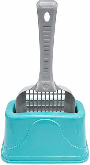 Joypet Cat Litter Tray Turquoise L20.5 x W11.4 x H12cm