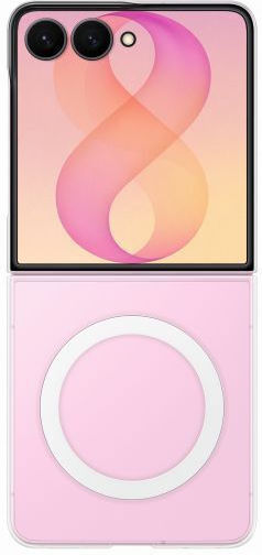 Samsung Magnet Silicone Back Cover 0.8mm Transparent Galaxy Z Flip8