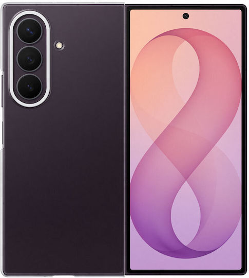 Samsung Back Cover Σιλικόνης 0.8mm Διάφανο (Galaxy Z Fold8)