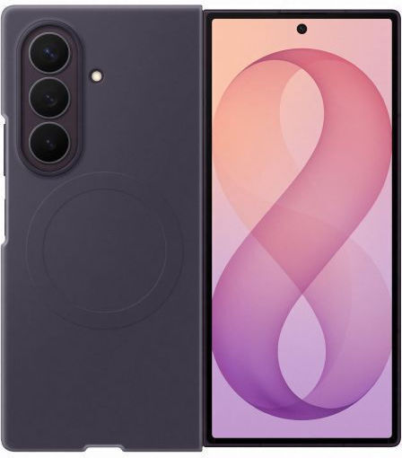 Samsung Magnet Back Cover Din Silicon Violet Galaxy Z Fold8