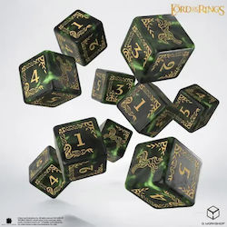 Lord Rings Rohan 10xd6 Dice Set