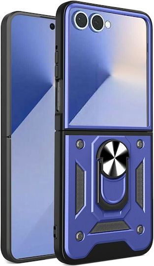 SSCase Plastic Blue Back Cover (Galaxy Z Flip8)