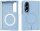 Abeel Silicone Light Blue Back Cover (Galaxy Z Fold8)