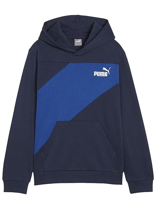 PUMA Hanorac pentru copii cu glugă Colorblock P...