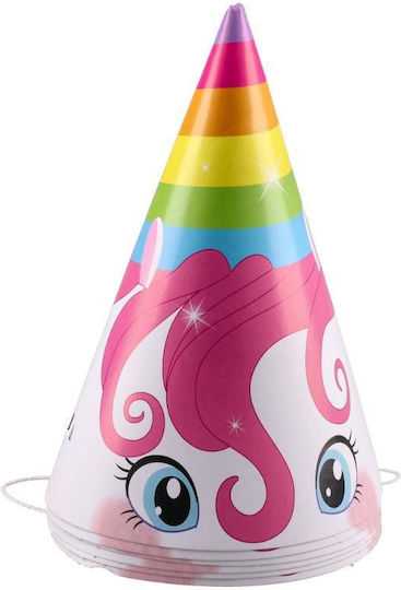 Festa Pălărie De Hârtie 6 Bucăți Unicorni