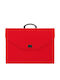 Geantă de desen din plastic 38x5x28cm Roșie