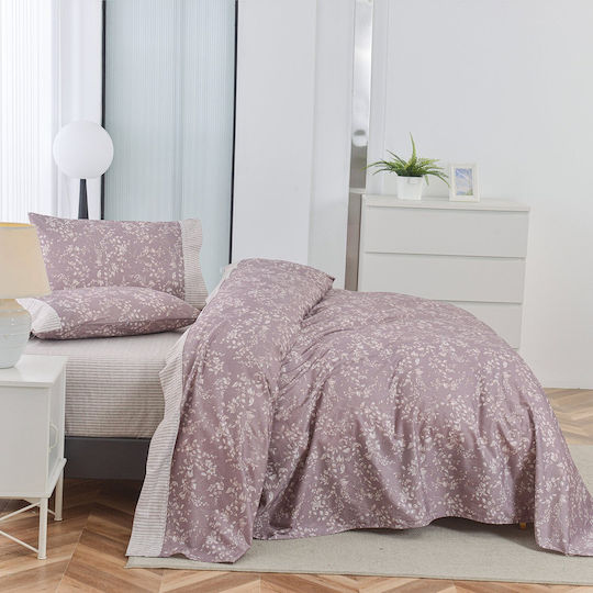 Liolios Home Ariela Bettlaken Super-Doppel 4 Stück 245x270cm Ariela