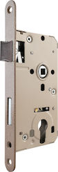 Universal Einbauschloss 80 60/50 Zylinder Olive...