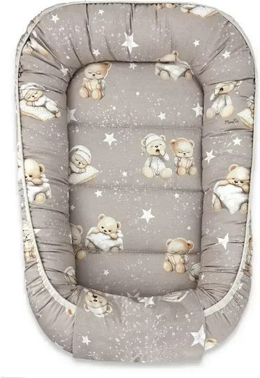 MimiNu Baby Nest Pillow Bedtime Story Beige 55x75cm MimiNu Baby Nest Pillow Bedtime Story Beige 55x75cm