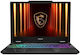 MSI Cyborg 15 17.3" IPS FHD 144Hz (i5-13420H/16GB/512GB SSD/GeForce RTX 5050/Без операционна система) (Международен английски клавиатура)