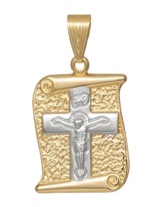Dichrom Anhänger Kinder Amulette aus Gold 14K 057919