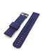 Gummi-Armband Blau 20mm