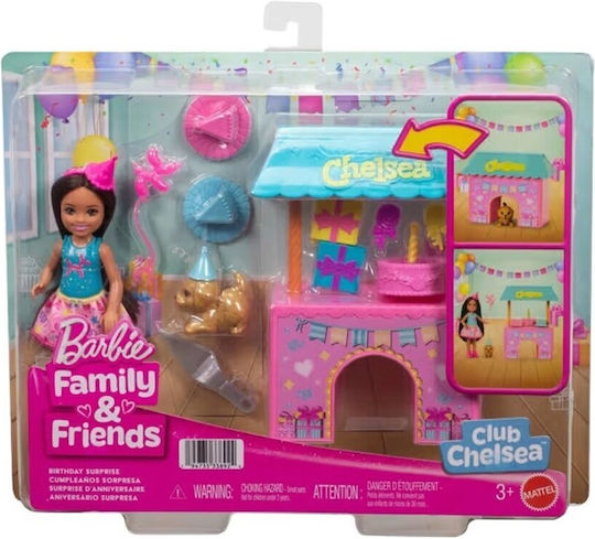 Barbie Birthday Surprise Κούκλα Chelsea για 3+ Ετών