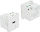 Delock Modul Usb Ladeanschluss Easy 45 81311 18w 45x45mm Weiß
