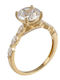 Inel Din Aur 9 Carate Cu Zircon