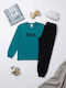 Nina Club Kids Winter Petrol Pyjamas