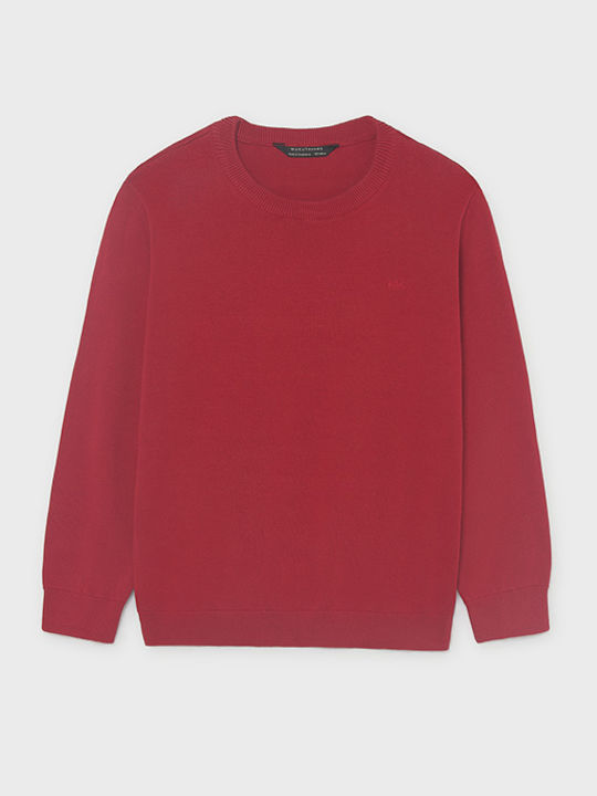 Mayoral Kids Long-Sleeved Sweater Red