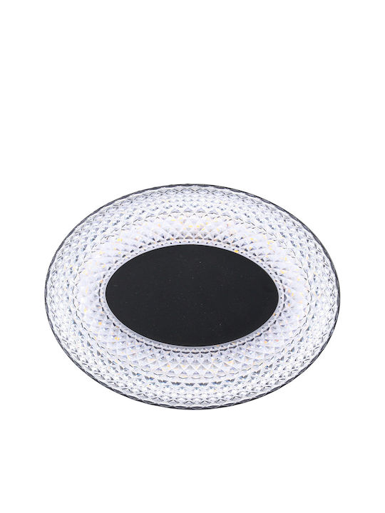 Keskor Iluminat Exterior Montat Pe Perete Led 24W Cu Lumină Alb Cald 22x4.5x16.5cm