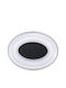 Keskor Iluminat Exterior Montat Pe Perete Led 24W Cu Lumină Alb Cald 22x4.5x16.5cm