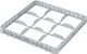 Laundry Basket Addition 9 Positions Grey 50x50xH5.5cm Gatbo Ds-jb-92