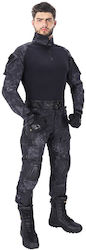 Set pantaloni de protecție jachetă costum tactic cu genunchiere