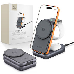 Tech-Protect Încărcător wireless Qi2 25W Gri (A53)