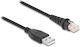 DeLock USB 2.0 Кабел USB-A мъжки - RJ45 Черен 3 m 90612