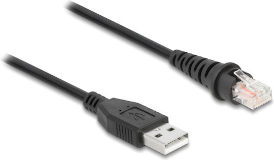 DeLock USB 2.0 Кабел USB-A мъжки - RJ45 Черен 3 m 90612