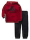 Kids Sweatpants Set With Top Burgundy