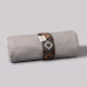 White Fabric Grey Beach Towel 180x100cm