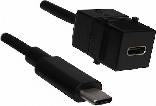 Bachmann USB-C Female USB-C Male Cable USB-C Female USB-C Male 0.5m 917.1212 1 Piece