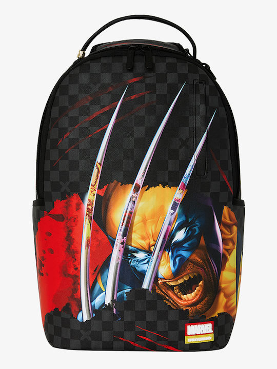 Sprayground Marvel Wolverine Sharkmouth Tear Up School Backpack Junior High-High School Multicolour 29 x 15 x 45.7cm 2026
