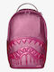 Sprayground Men Metallisch Rosa Metallischer Tropfen Schulranzen Rucksack Rosa 24 x 13 x 37cm