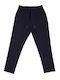Trousers in Slim Fit Navy Blue