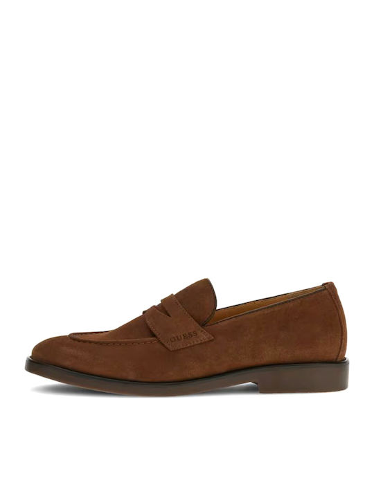 Guess Guess Herren Mokassins in Braune Farbe FMTDRISUE14