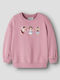 Kinder-Sweatshirt Flieder